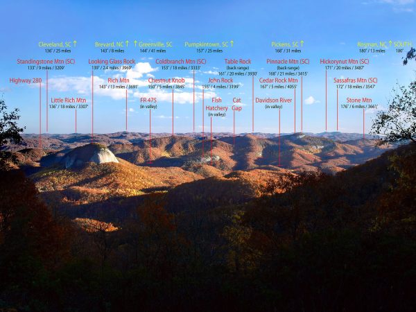 Blue Ridge Parkway Vistas: A Comprehensive Identification Guide to What You See from the Many Overlooks - Image 3