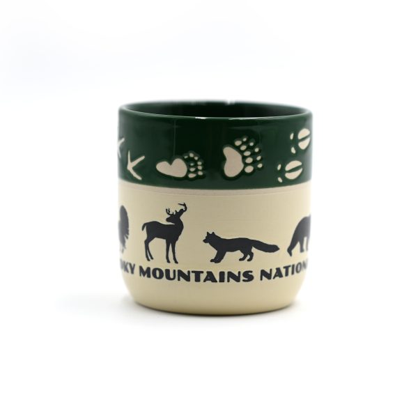 Great Smoky Mountains National Park Animal Track Mug - Image 2