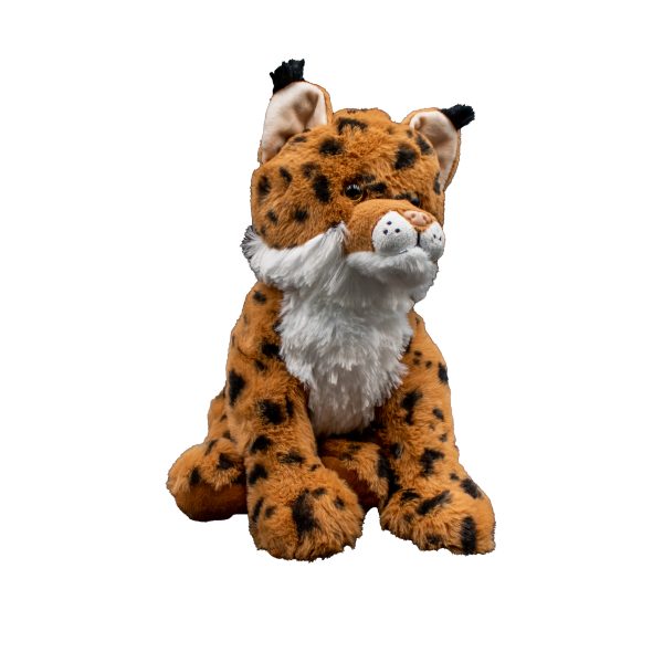 12" Bobcat Plush Toy