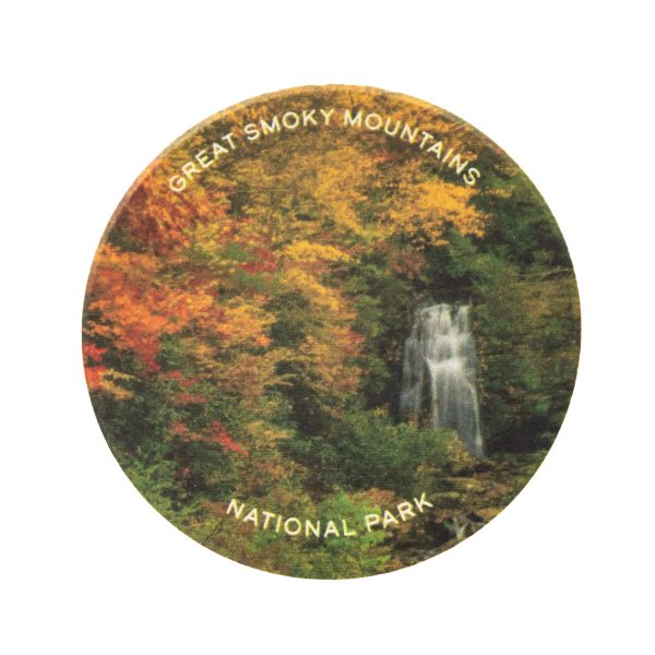Great Smoky Mountains National Park Meigs Waterfall Car Coaster