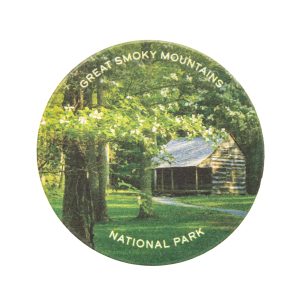 Great Smoky Mountains National Park Shields Cabin Car Coaster