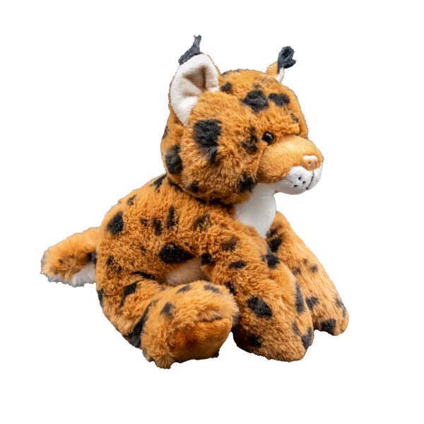 8" Bobcat Plush Toy