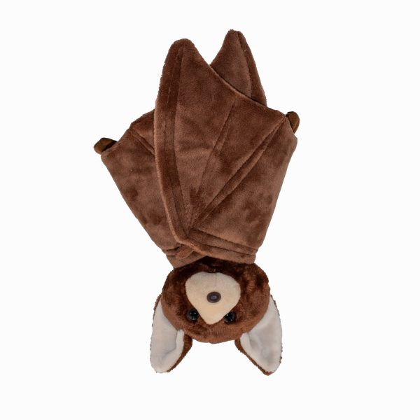 Brown Bat Plush Toy 8 Inches - Image 2