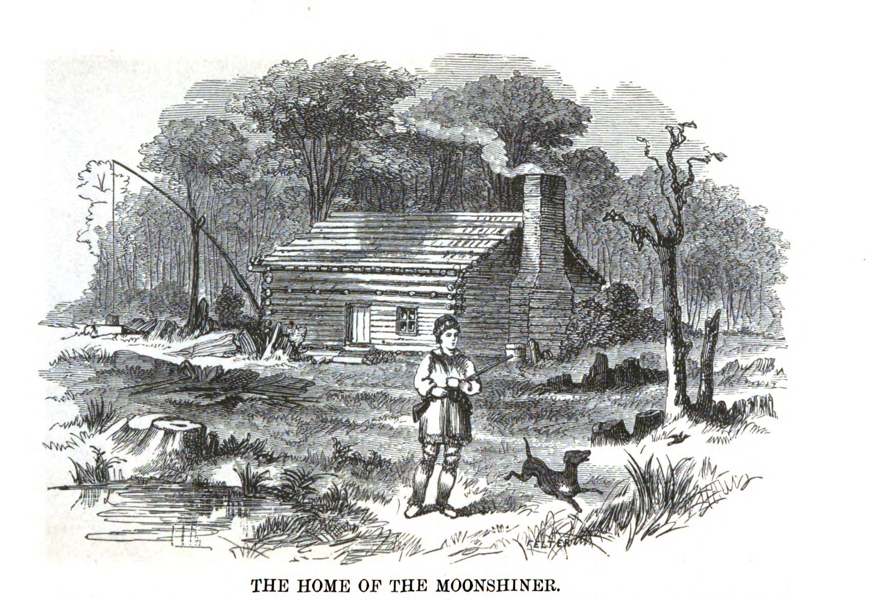 f a moonshiner could produce just one gallon of his 'mountain dew' each evening, he could employ a farm hand to do his hard work while he could spend his days hunting and fishing.