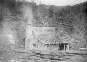 After the Civil War Rose lived as a squatter with his wife, brother Jacob “Jake” and several children on paper company land on Eagle Creek, North Carolina. Photo courtesy of GSMNP.