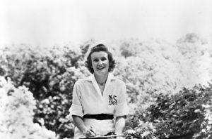 Author Wilma Dykeman spent her early years at her family’s home just outside Asheville — a formative experience that later inspired and informed her writings and helped establish her central place in Appalachian literature. Provided by State Archives of North Carolina, Raleigh, NC.