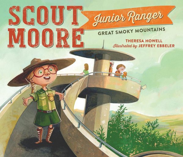 Cover of Scout Moore Junior Ranger Great Smoky Mountains book.