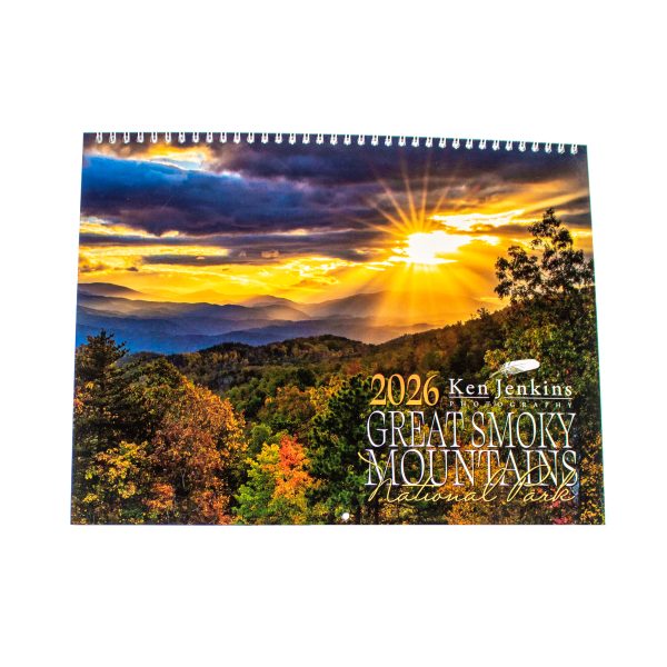 2026 Great Smoky Mountains National Park Calendar by Ken Jenkins