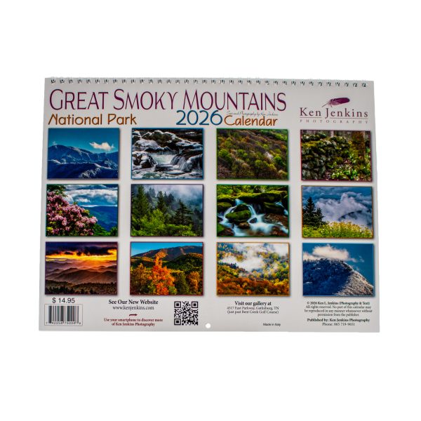 2026 Great Smoky Mountains National Park Calendar by Ken Jenkins - Image 2