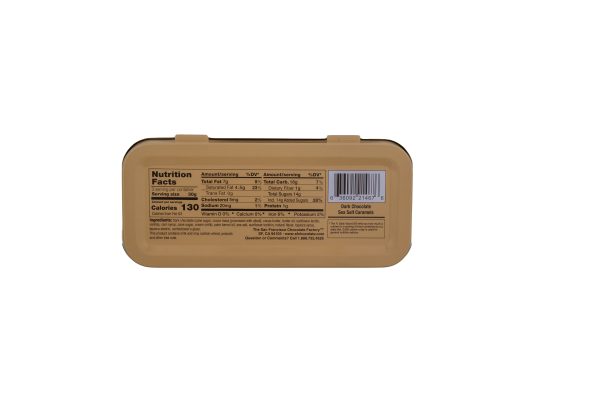Souvenir Sea Salt Caramel Dark Chocolate in Alum Cave Trail Tin - Image 2