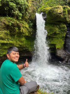 Justin V. Bartolon, a junior biology major at Francis Marion University near Florence, South Carolina, took up bird watching on a trip to Ecuador as part of the course Comparative Temperate–Tropical Ecology and Biogeography, which started at Western Carolina University’s Highlands Biological Station. Photo by Travis Knowles, provided by Smokies Life.