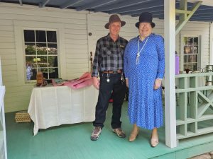 Scott and Jayne Young dress in period costume for Daisy Town Day in 2023. Photo courtesy of Scott and Jayne Young. 