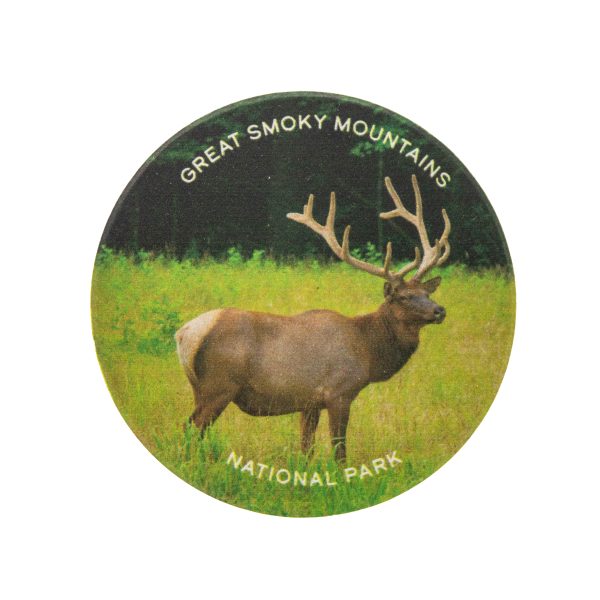 Great Smoky Mountains National Park Elk Car Coaster/Magnet