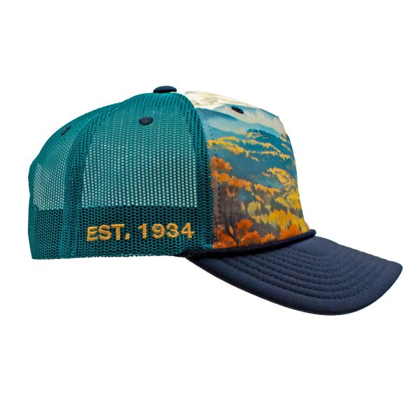 Great Smoky Mountains National Park Sublimation Hat - Image 4