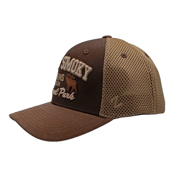 Great Smoky Mountains National Park Fitted Elk Hat - Image 3