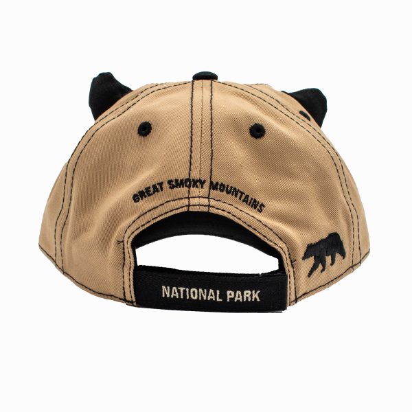 Youth Black Bear Face Hat - Image 2