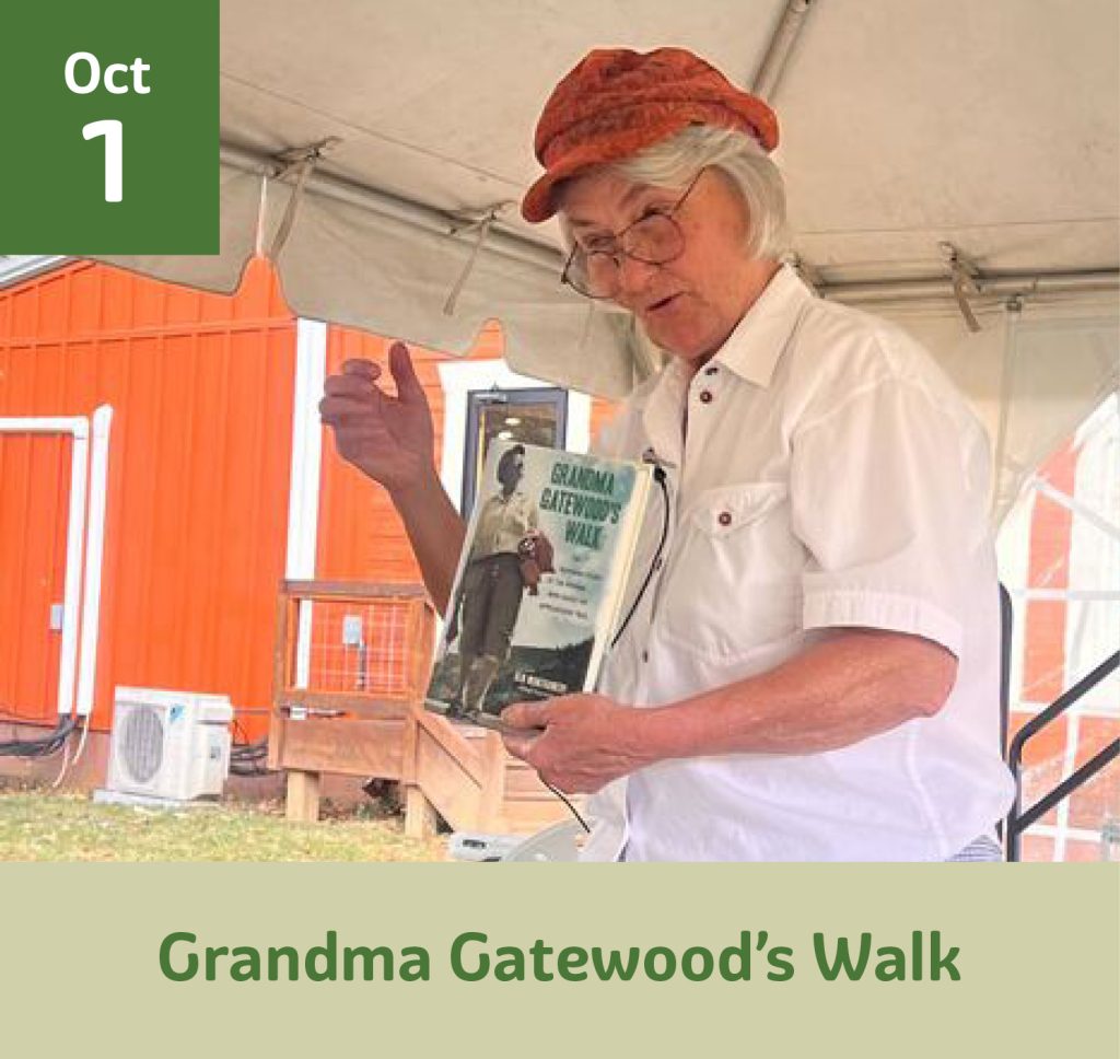 October 1 Grandma Gatewood's Walk