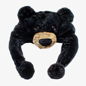 Black Bear Pom Pom Hat