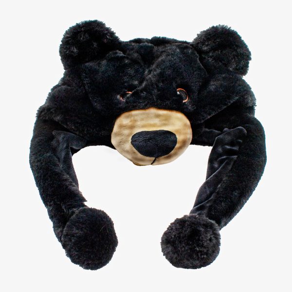 Black Bear Pom Pom Hat