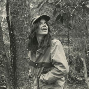 An older photo of Elizabeth Ellison shows that time outdoors has long been a source of joy for her. Photo courtesy of the Ellison family.