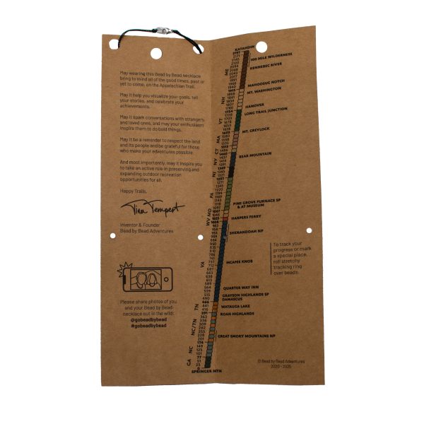 Appalachian Trail Bead by Bead Necklace - Image 3