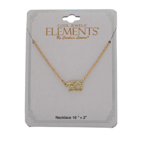 Bear Within A Bear Gold Chain Necklace