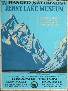 Jenny Lake Museum Grand Teton poster