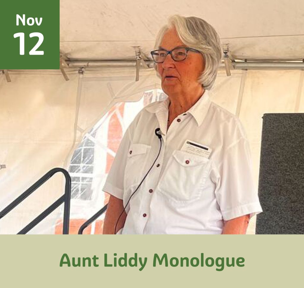 Aunt Liddy Monologue November 12