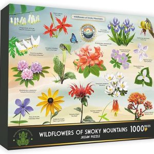 Wildflowers of Smoky Mountains 1000 Piece Puzzle