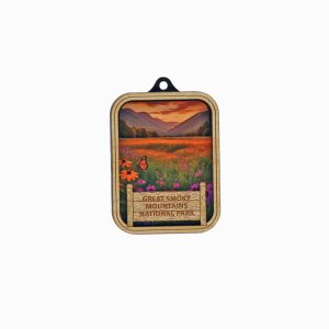 Great Smoky Mountains National Park Wildflowers Wood Ornament