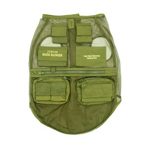 Bark Ranger themed dog vest