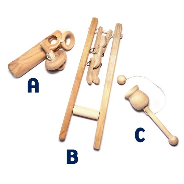Old-Fashioned Wooden Toys