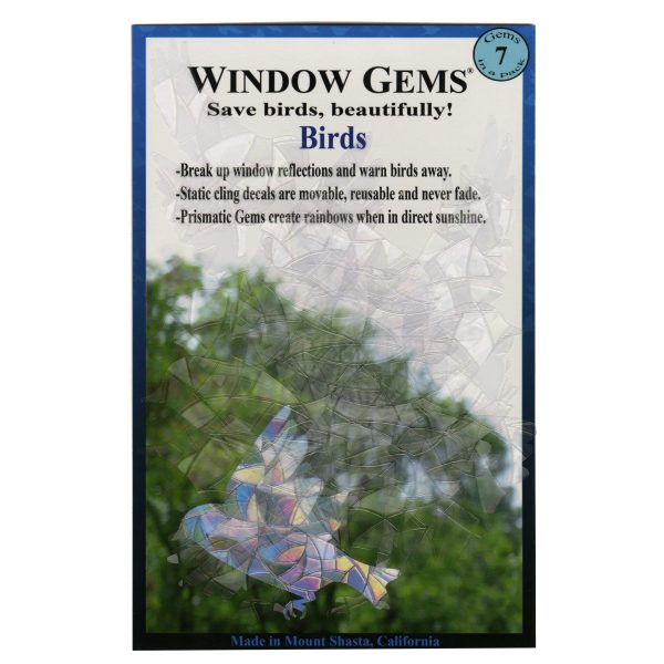 Birds Window Gems