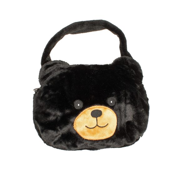 Black Bear Face Kids Bag