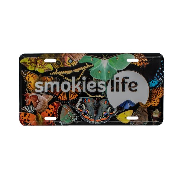 Smokies Life Butterfly License Plate