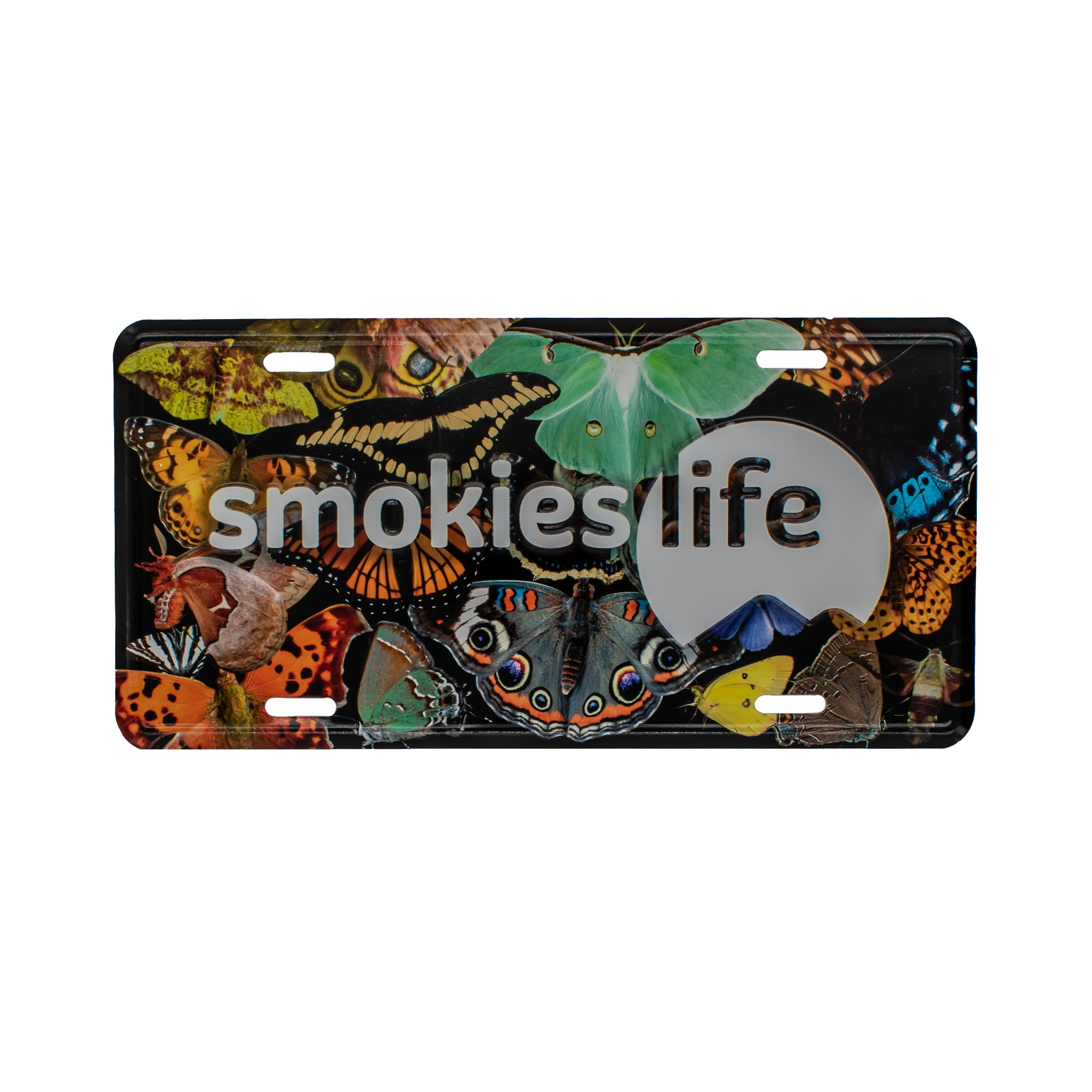 Smokies Life Butterfly License Plate