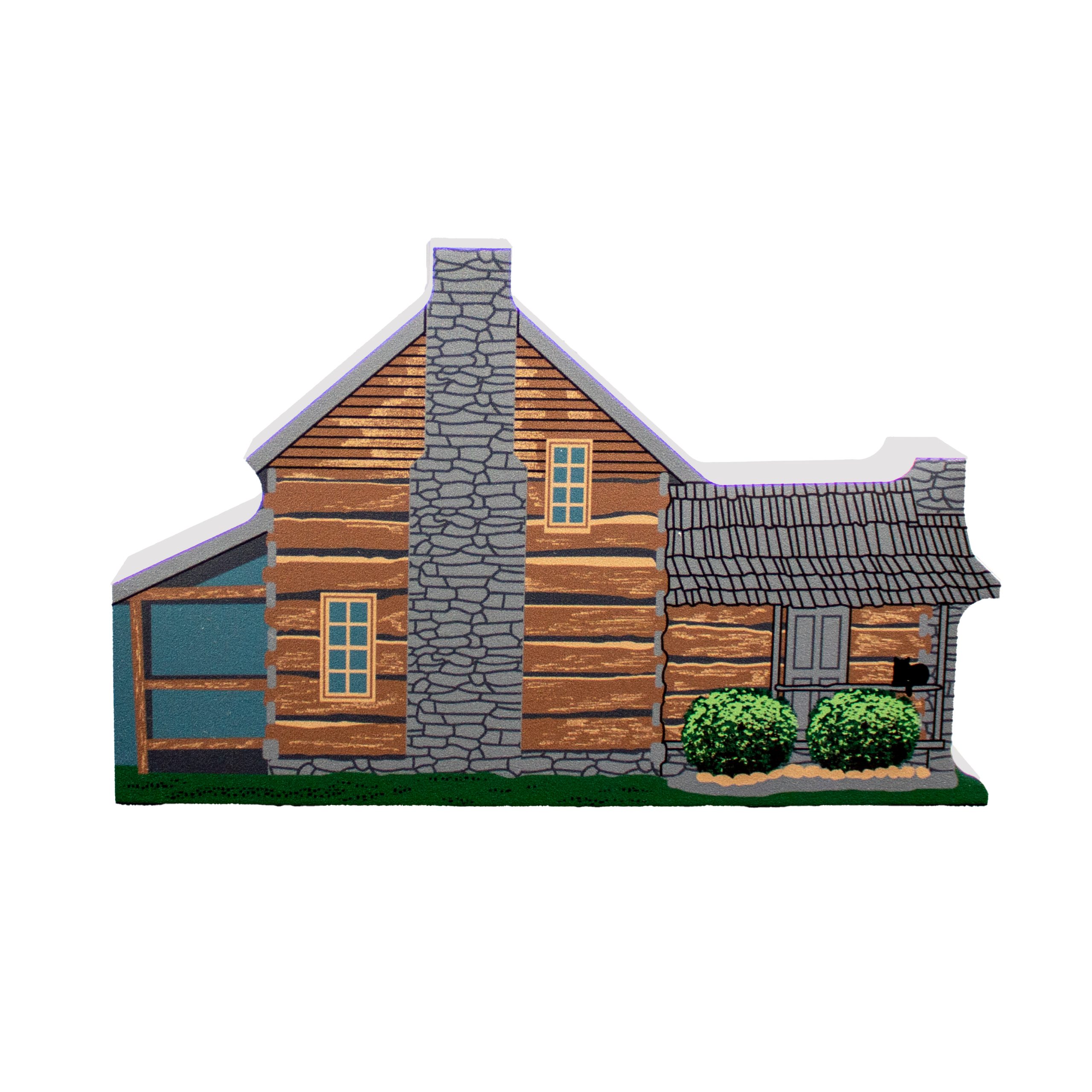 Great Smoky Mountains National Park Collectible Wood Replica: The Davis House