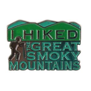 I Hiked the Great Smoky Mountains Lapel Pin