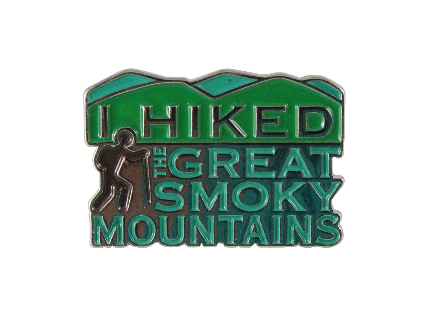 I Hiked the Great Smoky Mountains Lapel Pin