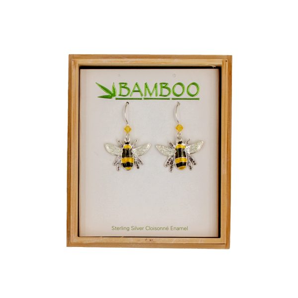 Honey Bee Drop Earrings