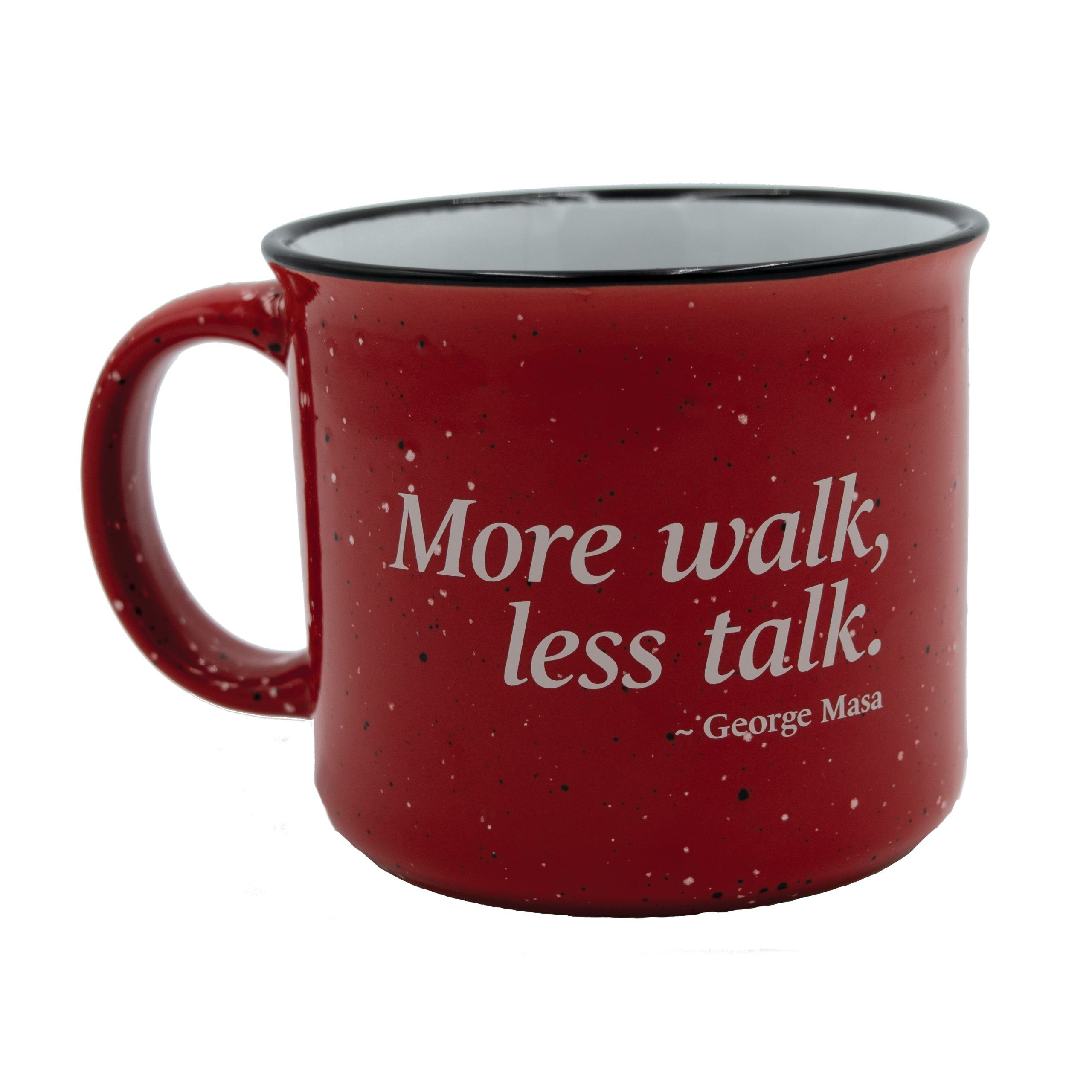George Masa: More Walk, Less Talk Camper Mug