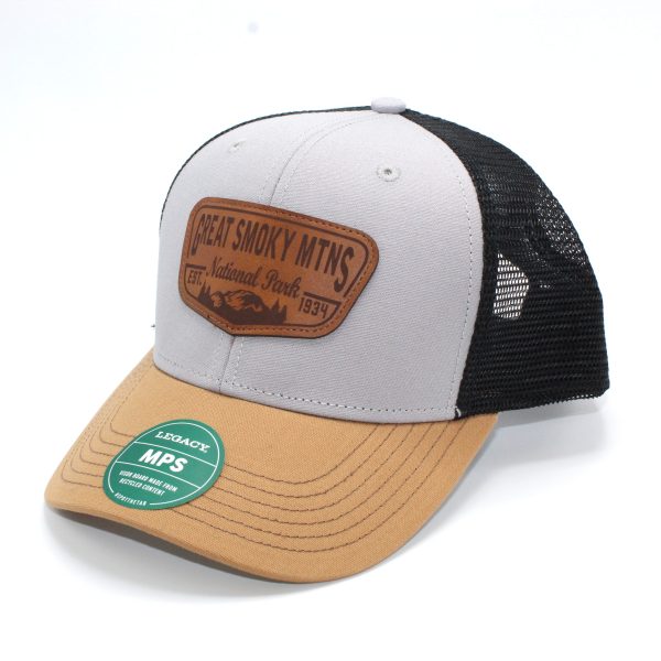 Trucker Hat with Great Smoky Mountains National Park Patch