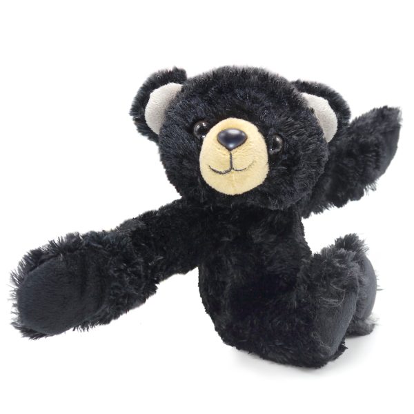 Hugger Black Bear Slap Bracelet