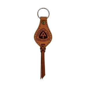 Appalachian Trail Leather Keychain