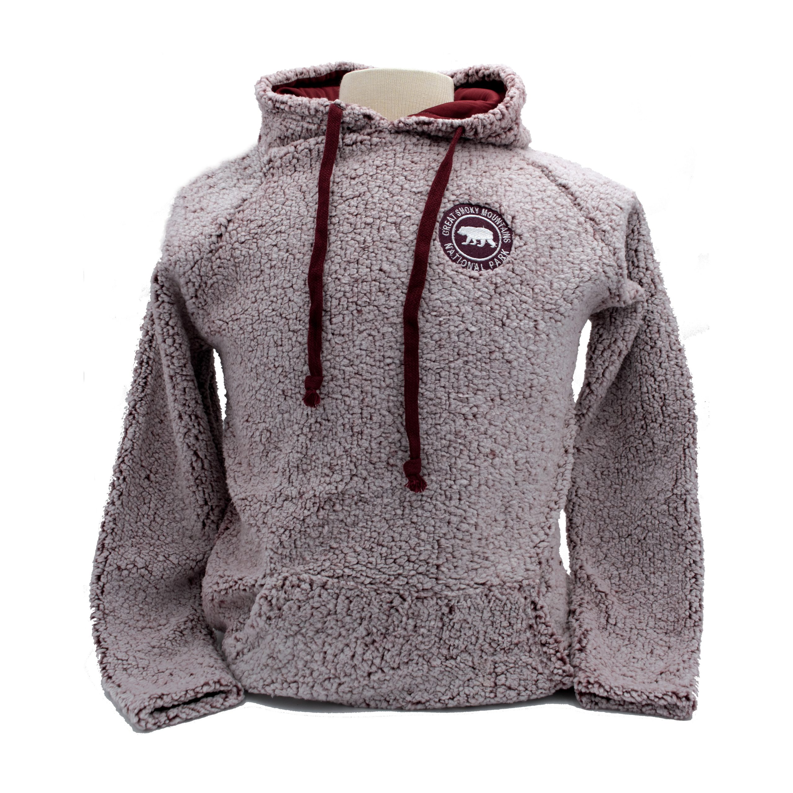 Women s Great Smoky Mountains National Park Sherpa Hoodie Sweatshirt Smokies Life