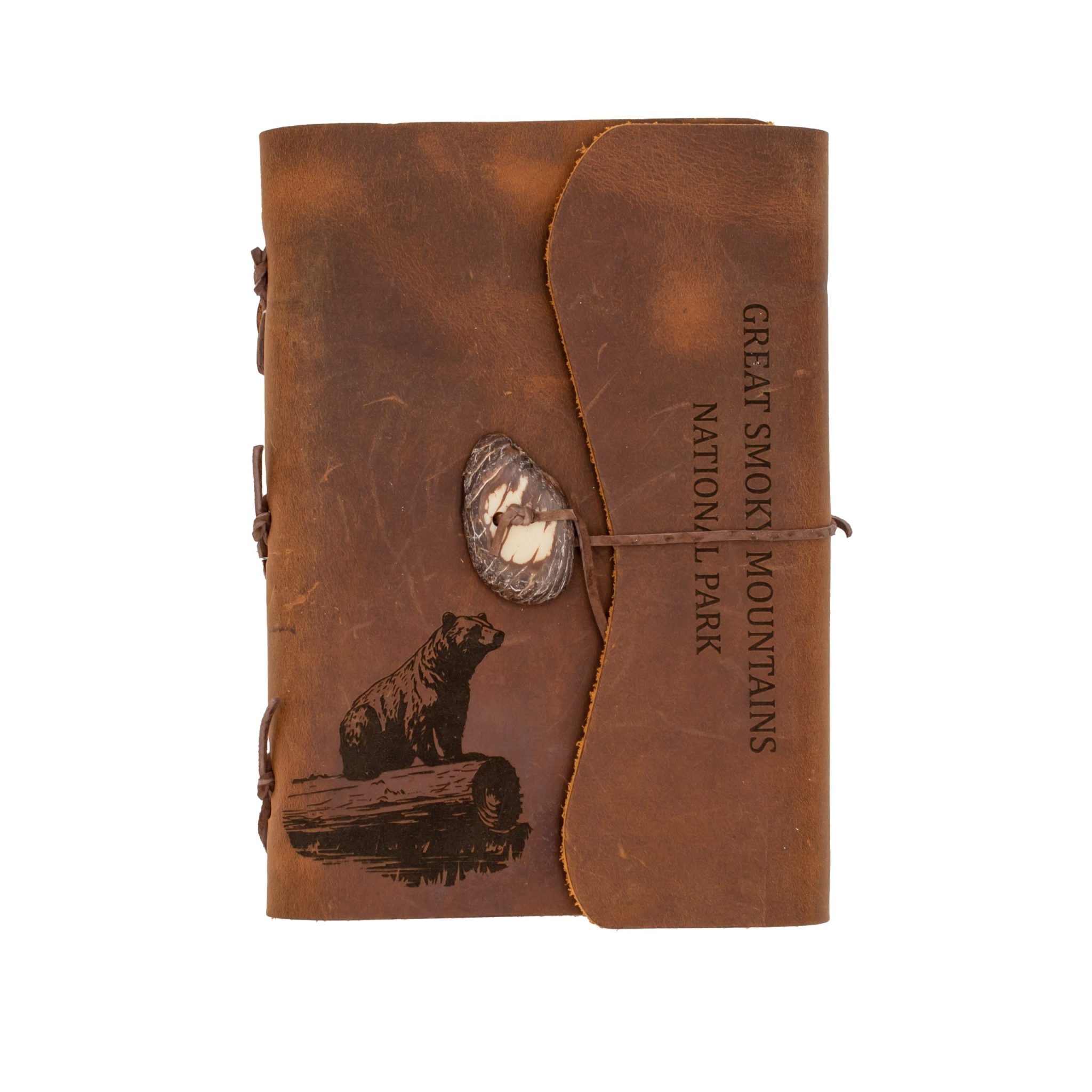 Great Smoky Mountains National Park Leather Bound Journal Smokies Life Great smoky mountains national park leather bound journal smokies life