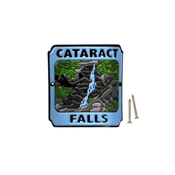 Cataract Falls Hiking Medallion