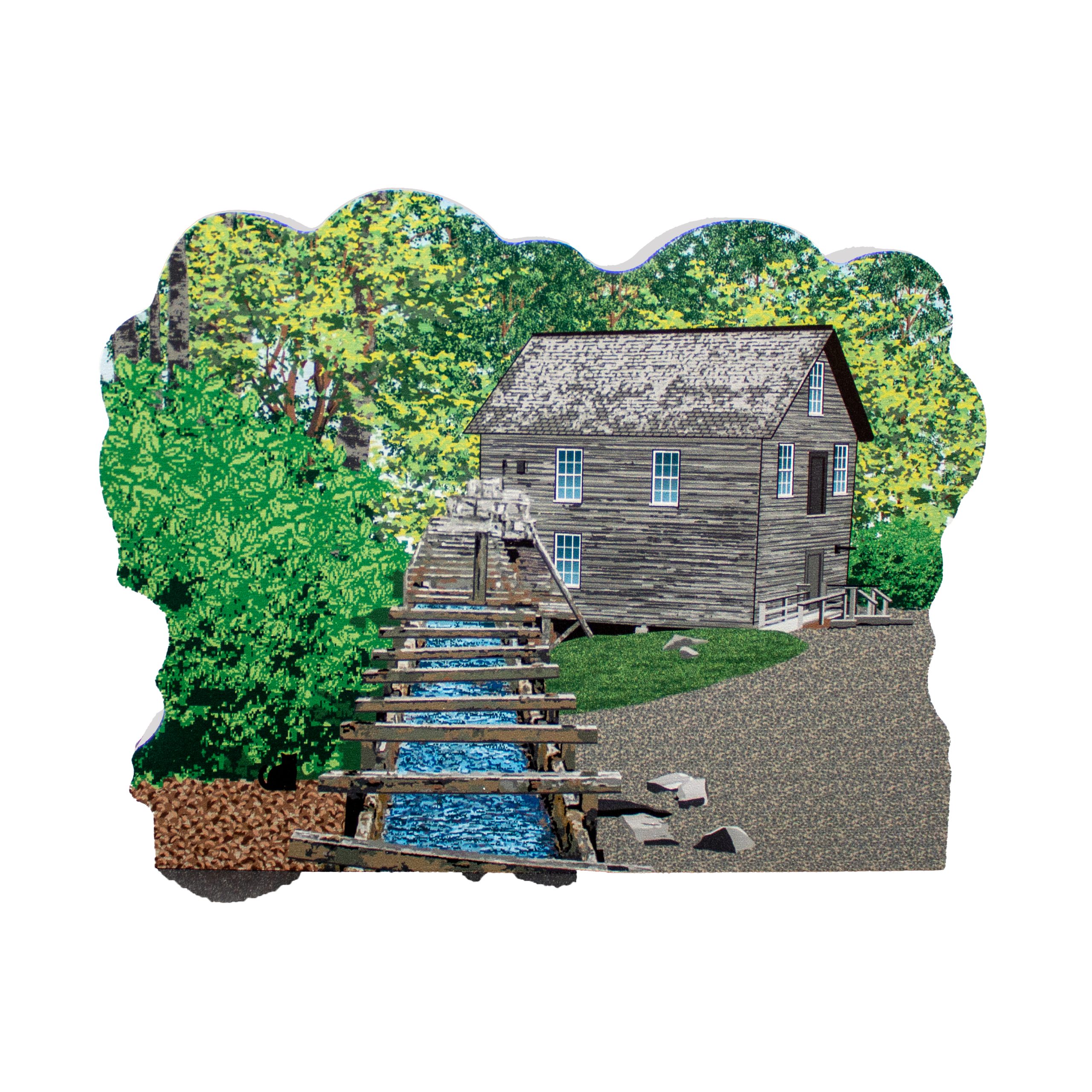 Great Smoky Mountains National Park Collectible Wood Replica: Mingus Mill