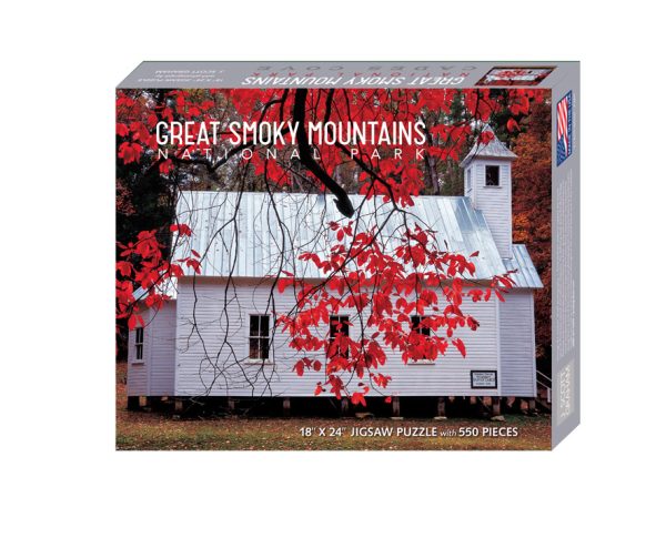 Great Smoky Mountains National Park Missionary Baptist Church 550 Piece Puzzle