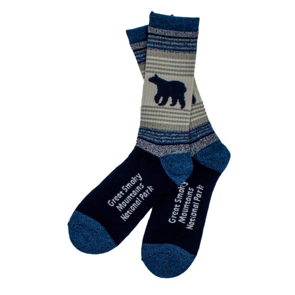 Great Smoky Mountains National Park Ombre Bear Socks